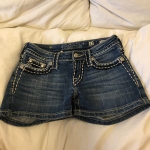 Girls Miss Me jean shorts